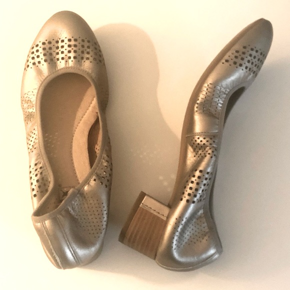 PIKOLINOS DARK GOLD ELASTICIZED SLIP-ON BLOCK HEEL SHOE SIZE EU 37 - Picture 3 of 16